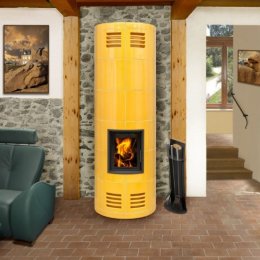 Изразцовая печь-камин Hein Klasik R1